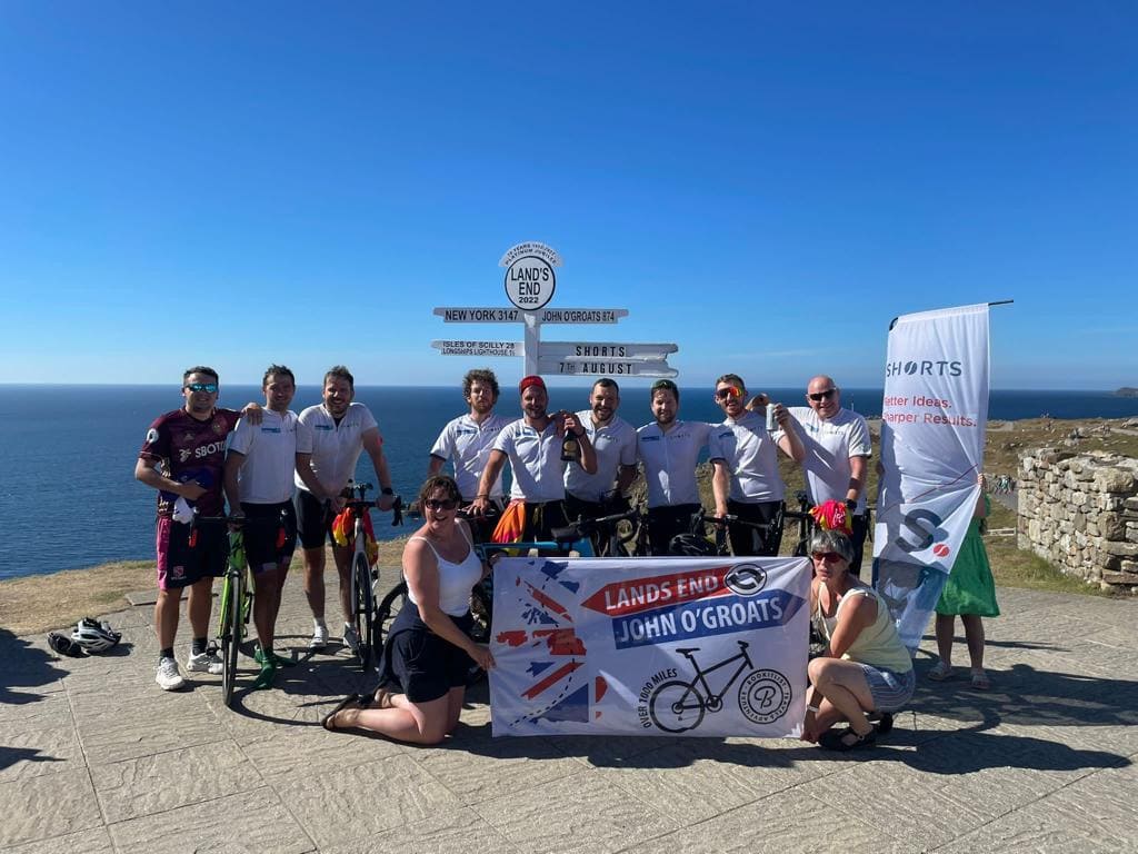 John O'Groats to Lands End Testimonial